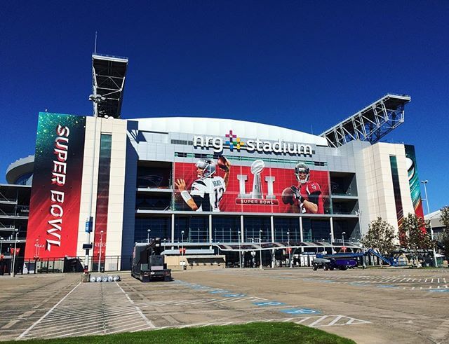 NRG Stadium Before Super Bowl 51