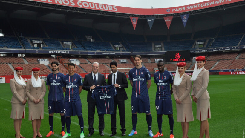 PSG photo op with owners