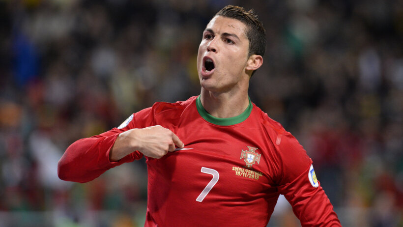 Ronaldo scores for Portugal